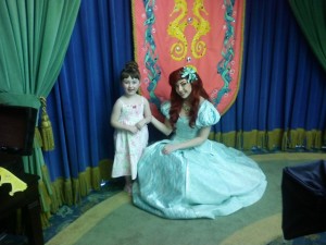 Caity meets Ariel
