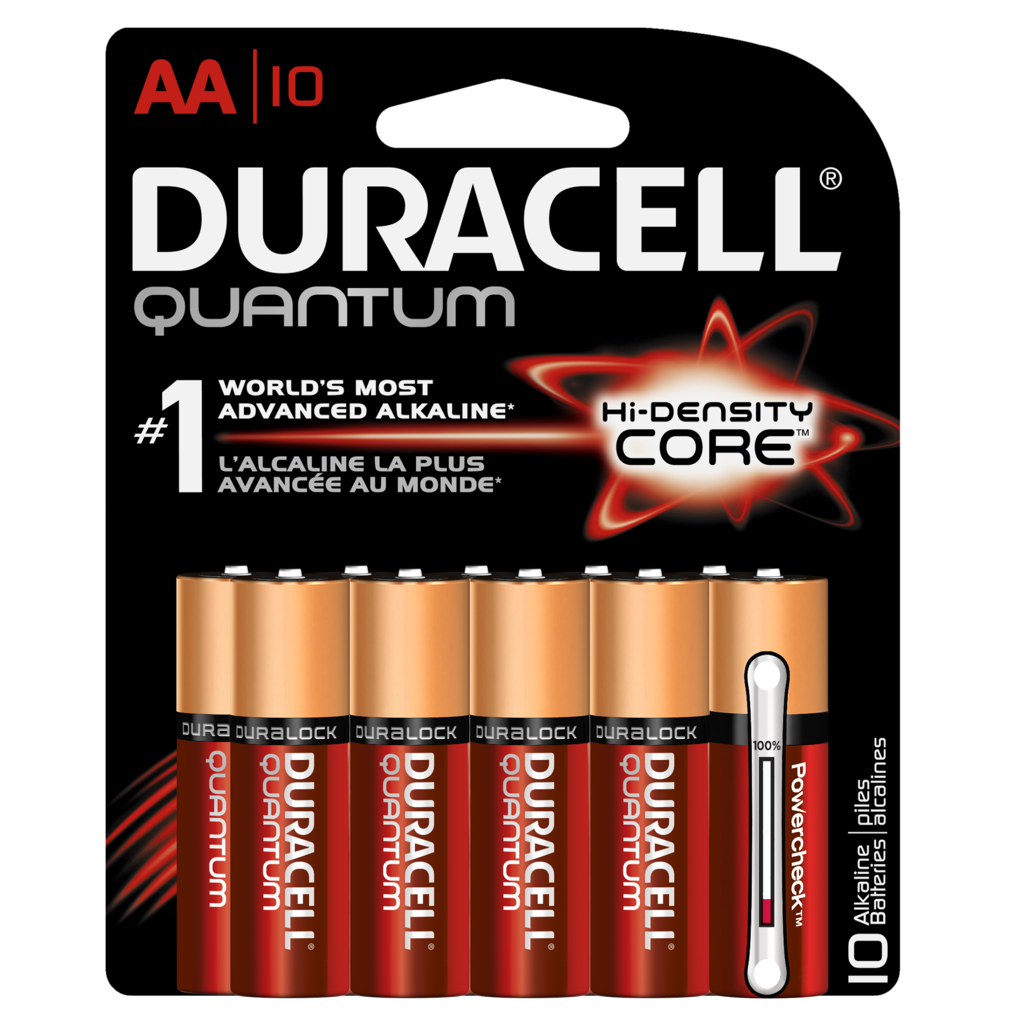 Duracell Quantum AA Pack Shot