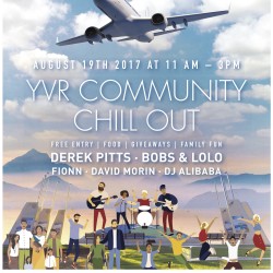 Chill out with YVR on August 19th